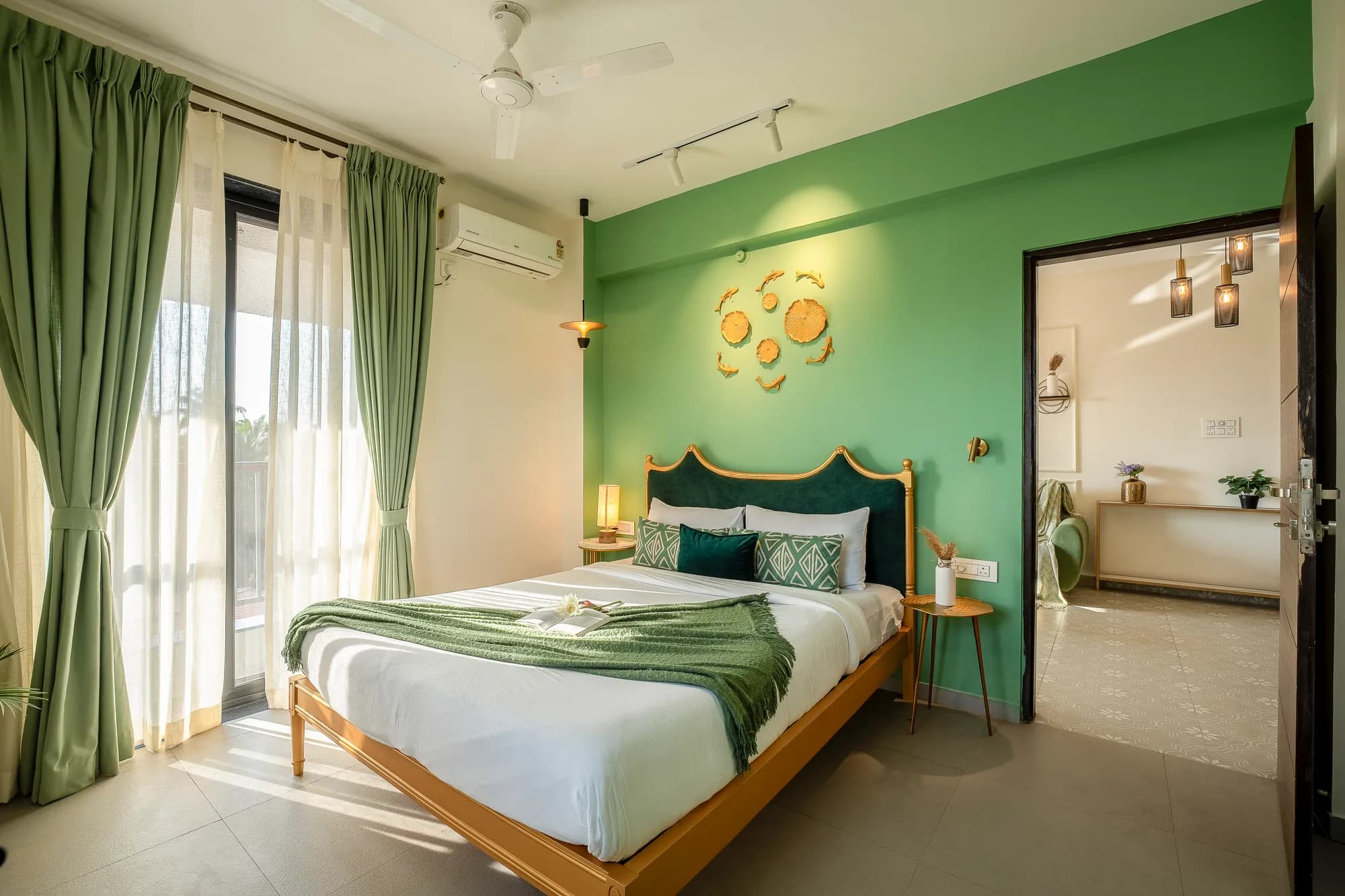 Green Goose | 1BHK | Nr. Beach by @thekiwistays photo 7