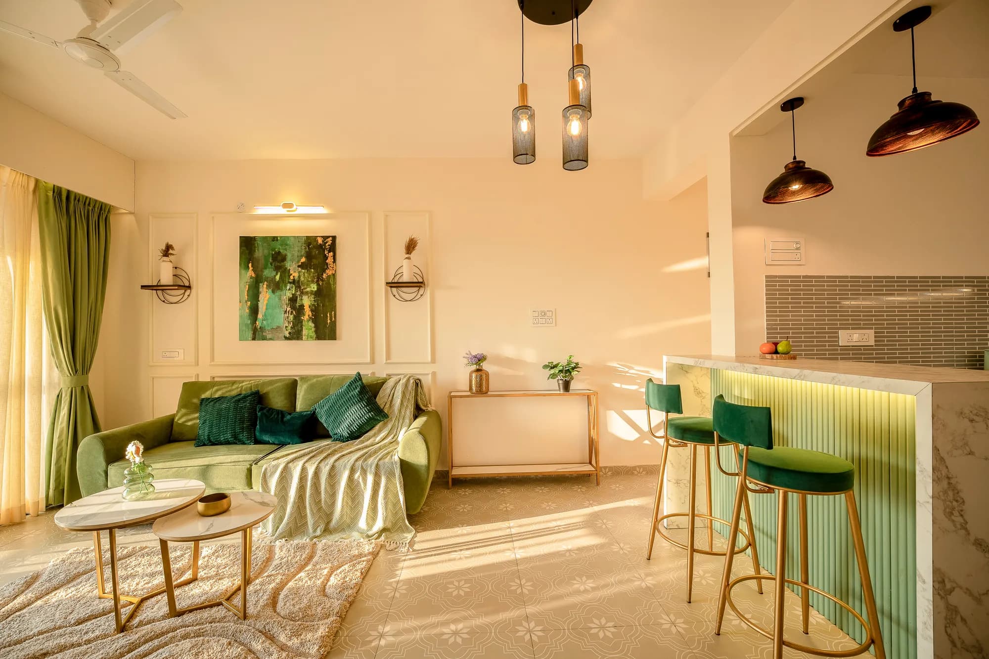 Green Goose | 1BHK | Nr. Beach by @thekiwistays photo 22