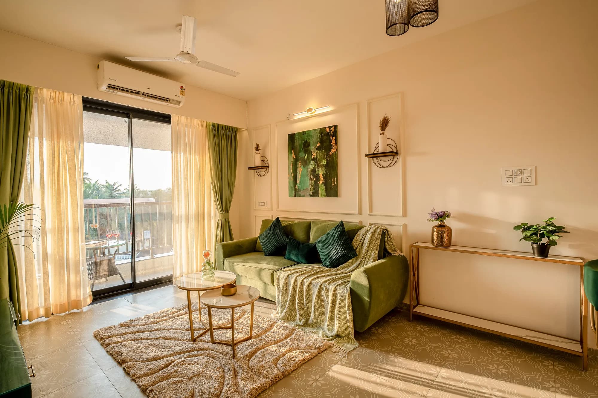 Green Goose | 1BHK | Nr. Beach by @thekiwistays photo 24
