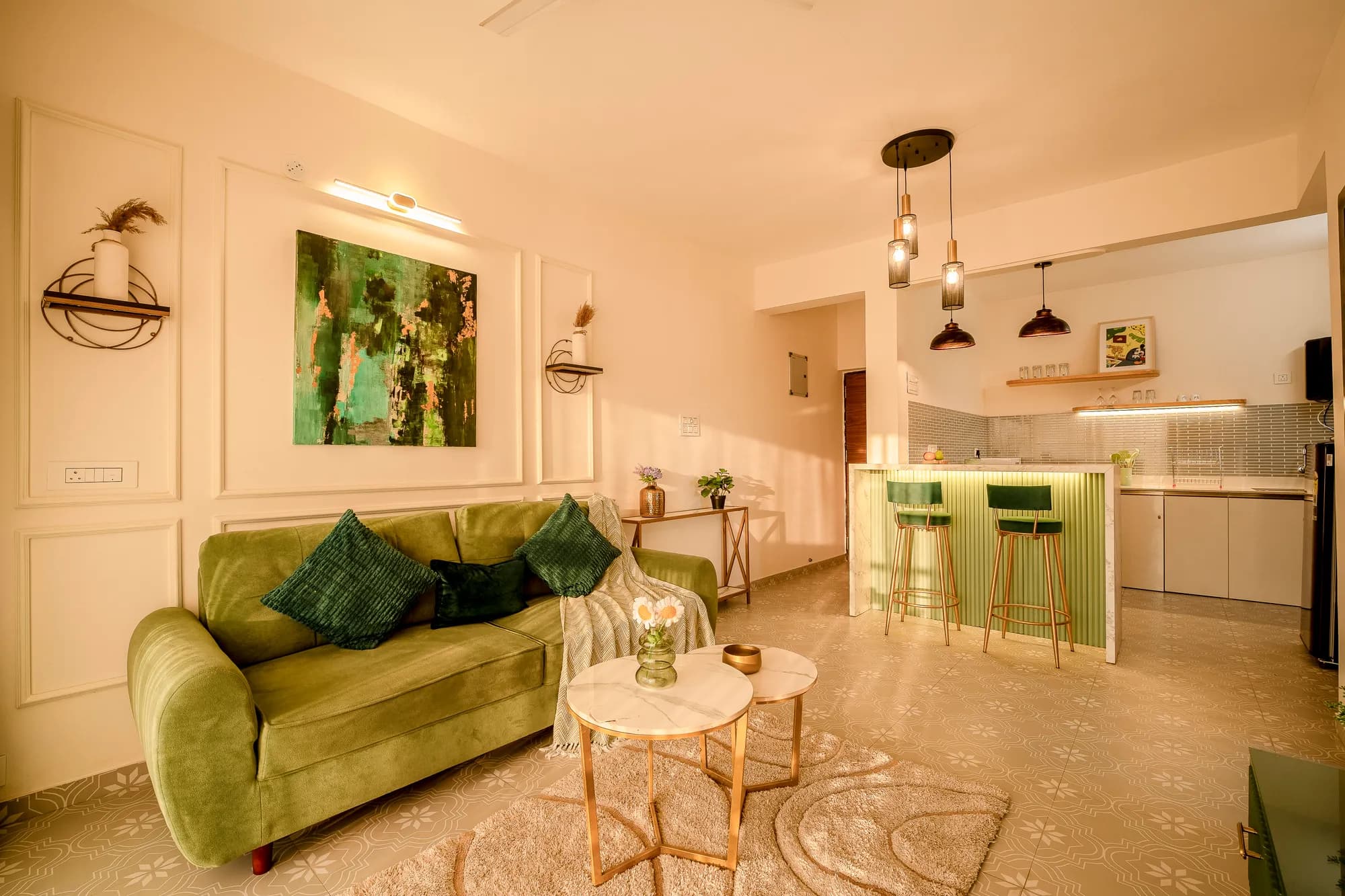Green Goose | 1BHK | Nr. Beach by @thekiwistays photo 31