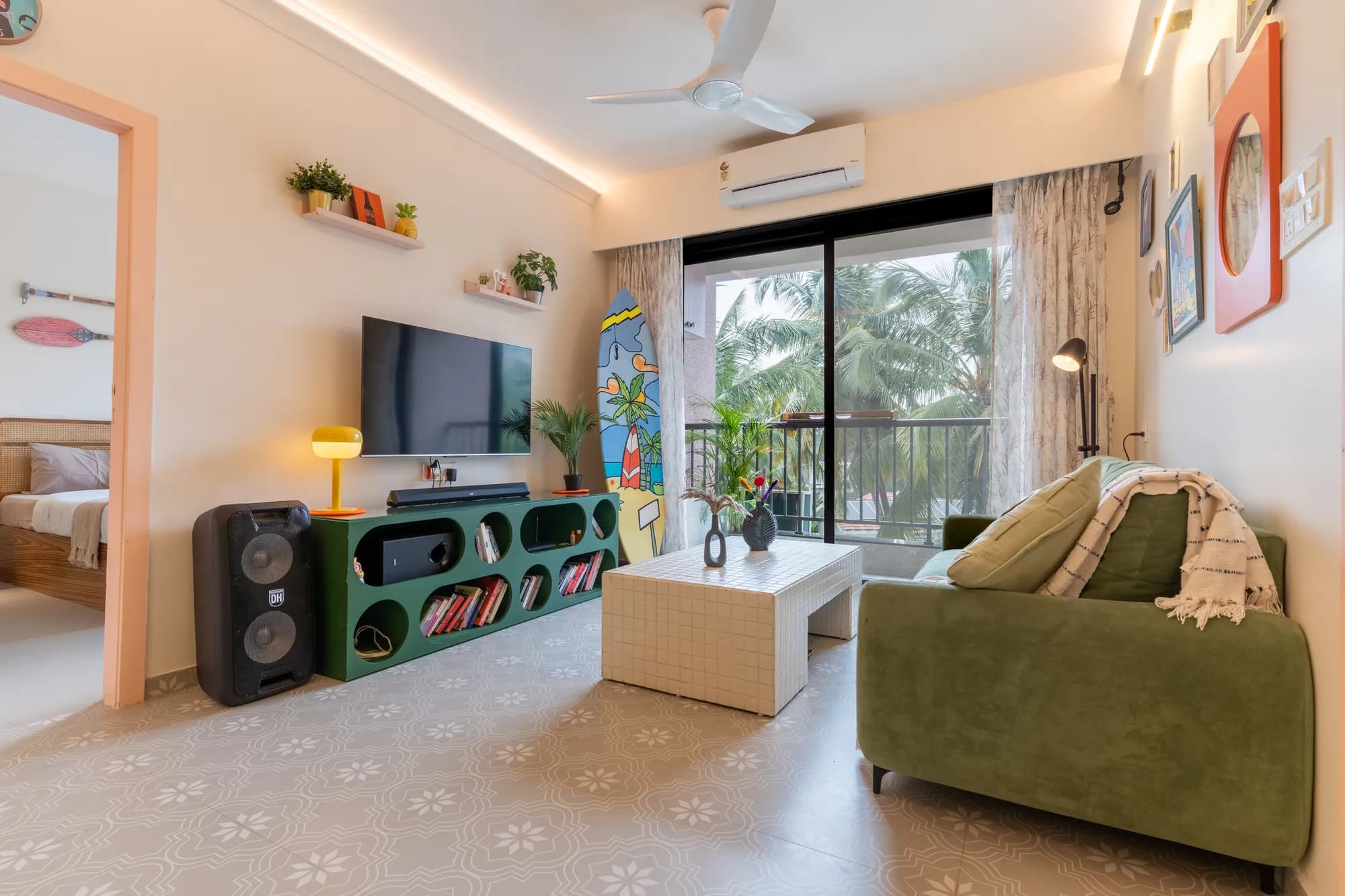 2BHK | Zero Airbnb Fee | Candy Shop | Beach | Baga photo 4