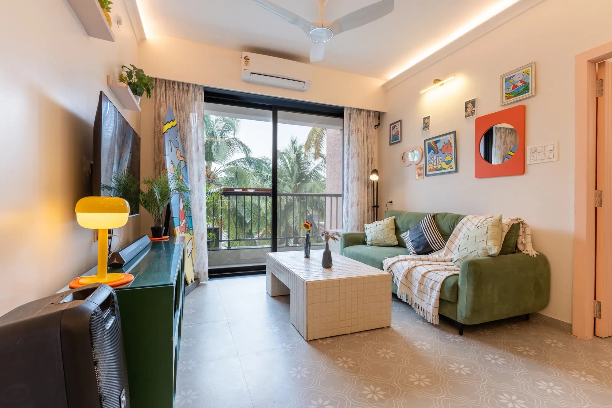 2BHK | Zero Airbnb Fee | Candy Shop | Beach | Baga photo 20