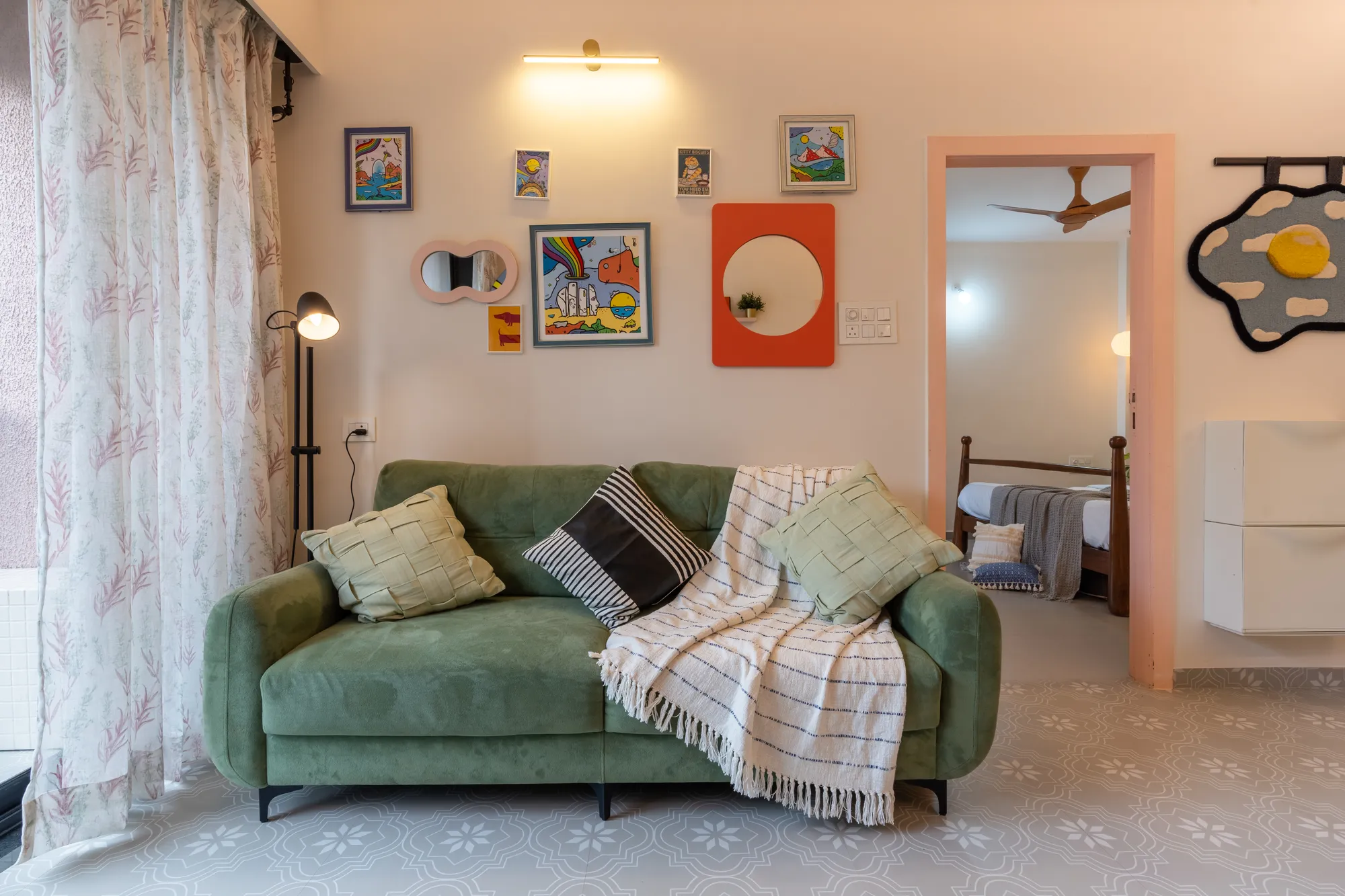 2BHK | Zero Airbnb Fee | Candy Shop | Beach | Baga photo 22