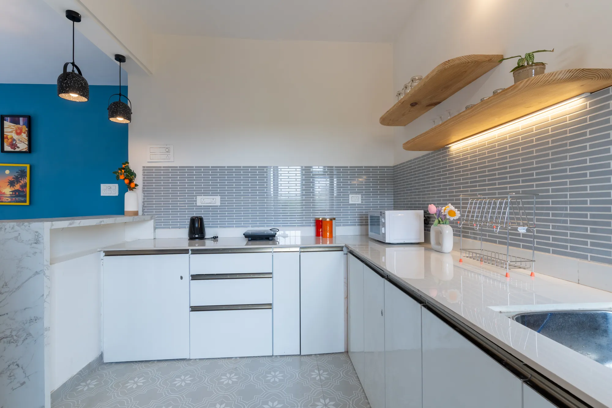 Vivid Vibes | 1BHK | Pool photo 17