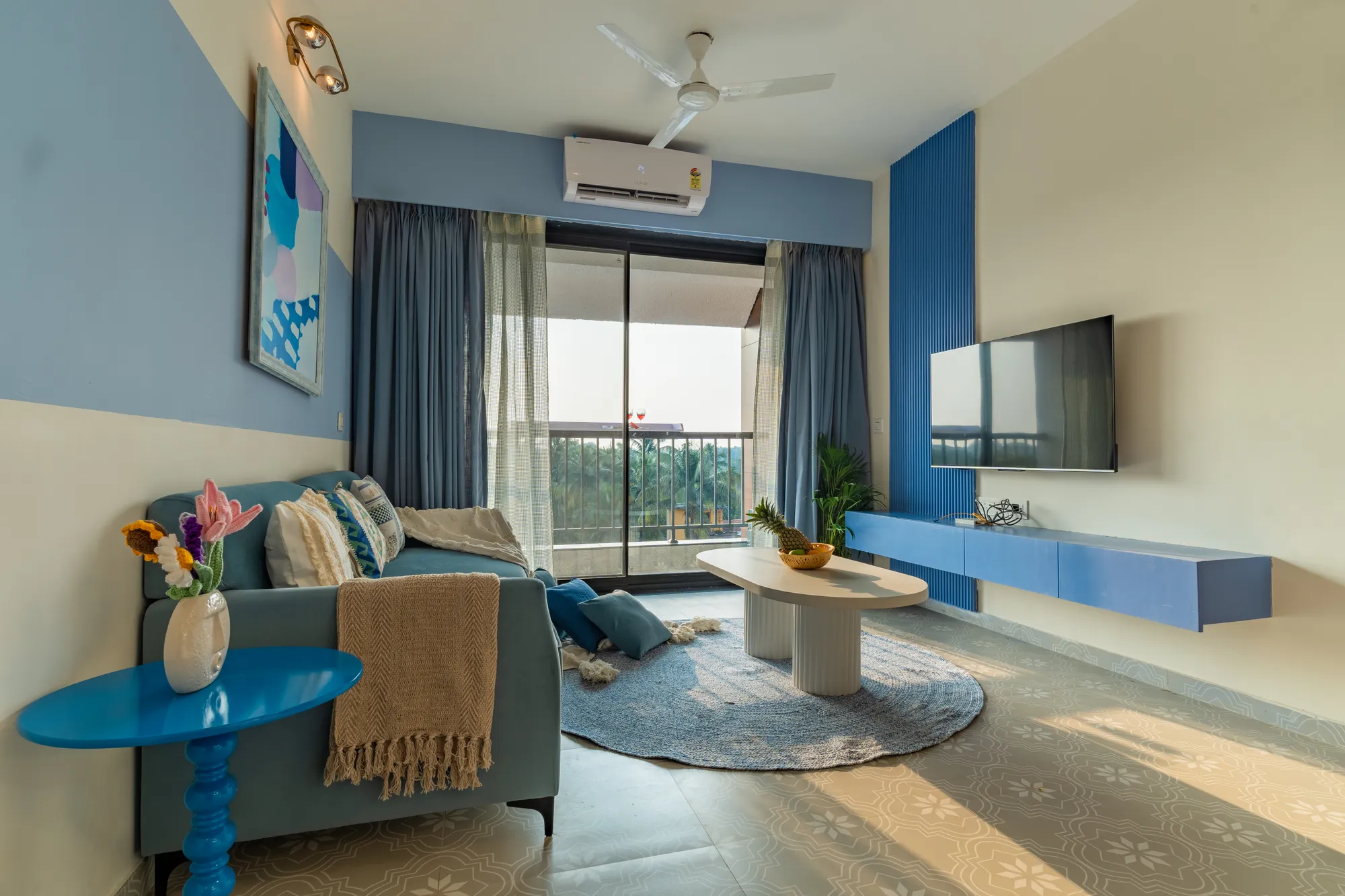 Summer Sky | 1BHK | Pool @thekiwistays photo 5