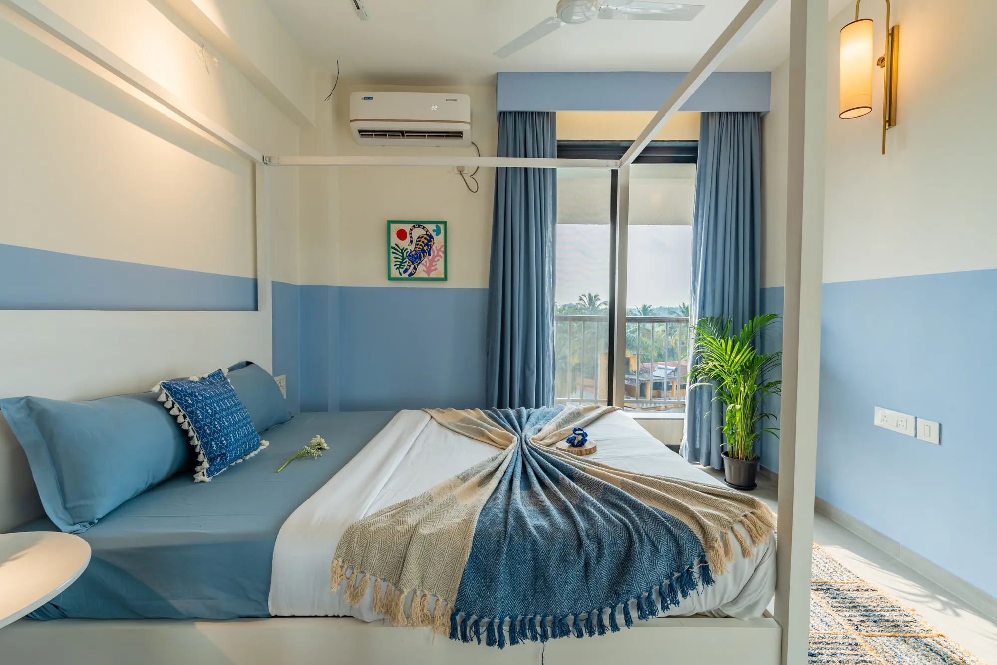 Summer Sky | 1BHK | Pool @thekiwistays photo 2