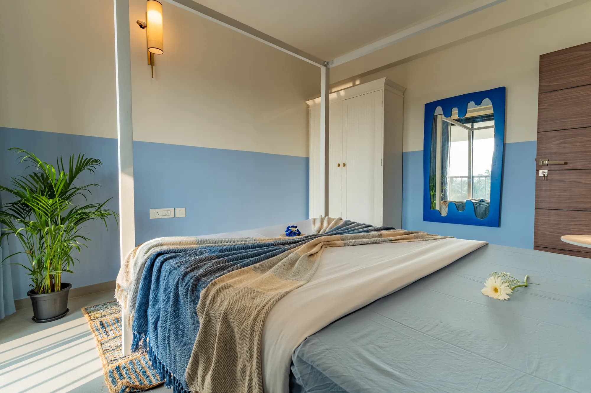 Summer Sky | 1BHK | Pool @thekiwistays photo 17